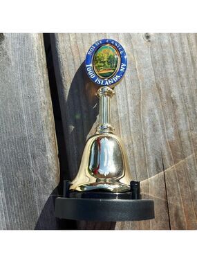 Vintage Boldt Castle Ornament Bell Cloche